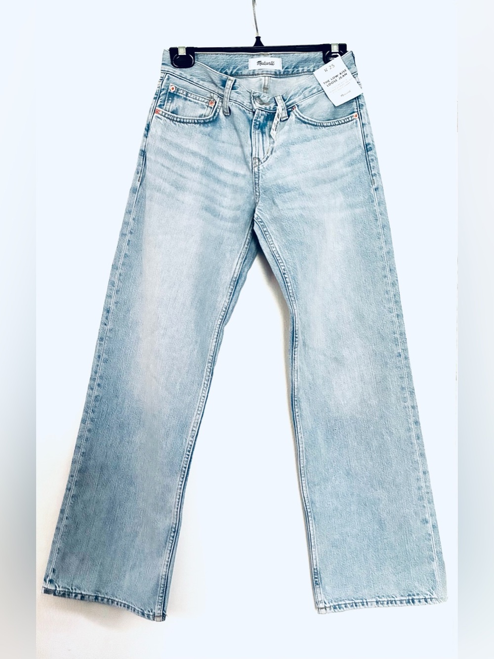 Madewell Womens The Low-Rise Loose Jean.light wash.25.NWT. - Picture 5 of 14